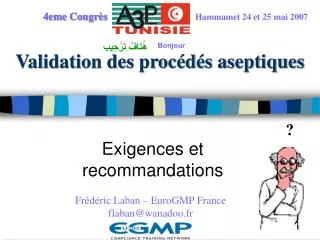 validation des proc d s aseptiques