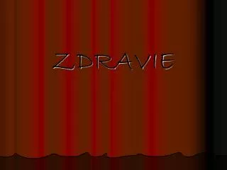 zdravie