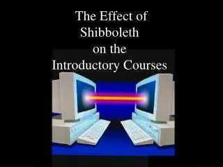 The Effect of Shibboleth on the Introductory Courses