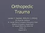 Orthopedic Trauma - slide 1