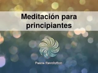 meditaci n para principiantes
