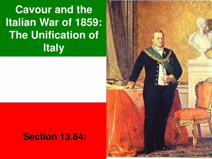 cavour and the italian war of 1859 the unification of italy