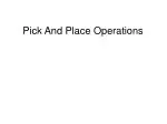 Understanding Pick and Place Operations in Automation Systems - slide 1