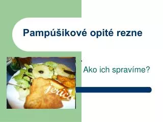 pamp ikov opit rezne