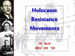 Holocaust Resistance Movements