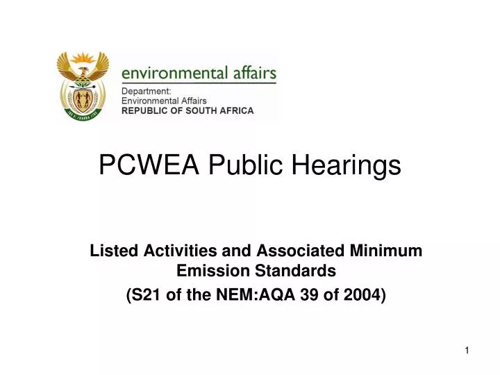 pcwea public hearings