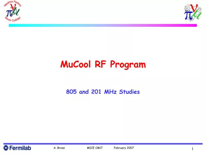 mucool rf program