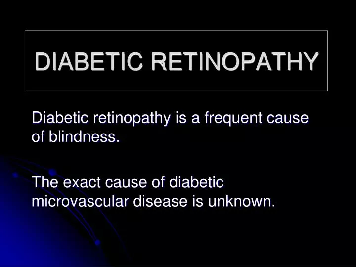 diabetic retinopat hy