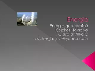 energia