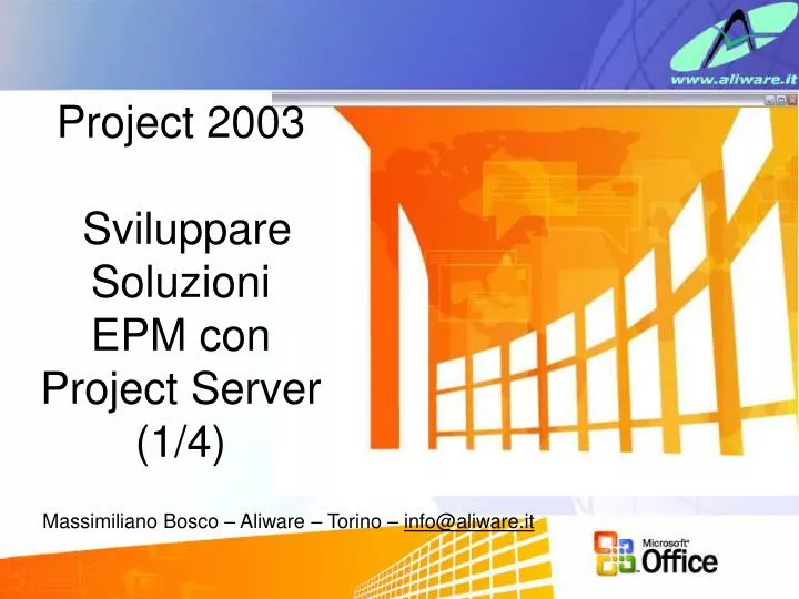 project 2003 sviluppare soluzioni epm con project server 1 4