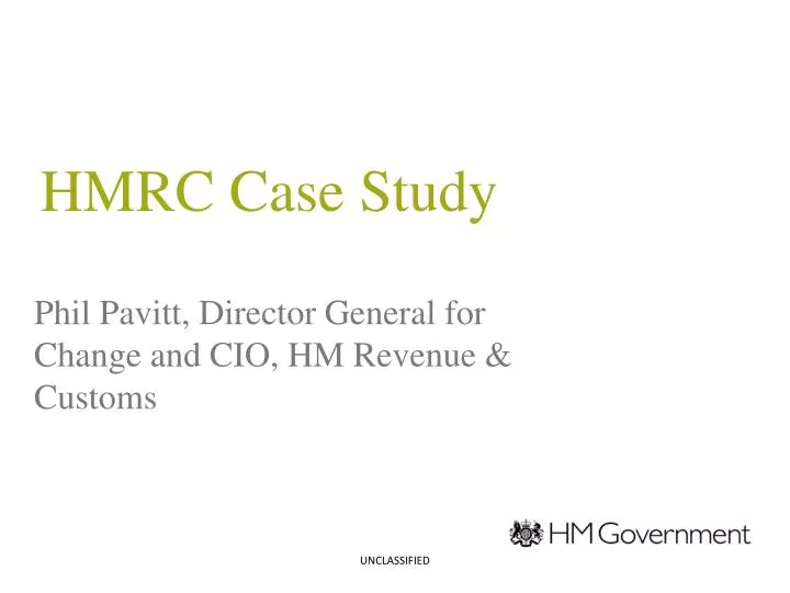 hmrc case study