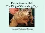 Punxsutawney Phil: The King of Groundhog Day