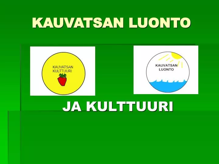 kauvatsan luonto