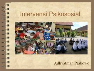 intervensi psikososial