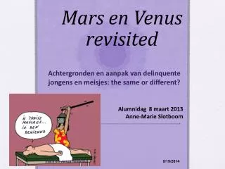 mars en venus revisited