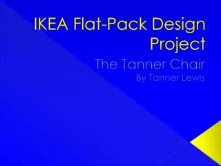 IKEA Flat-Pack Design Project