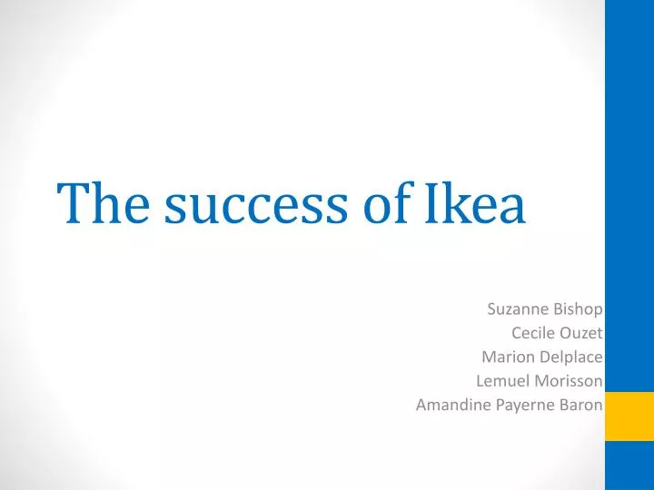 the success of ikea