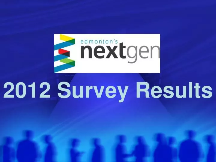 2012 survey results