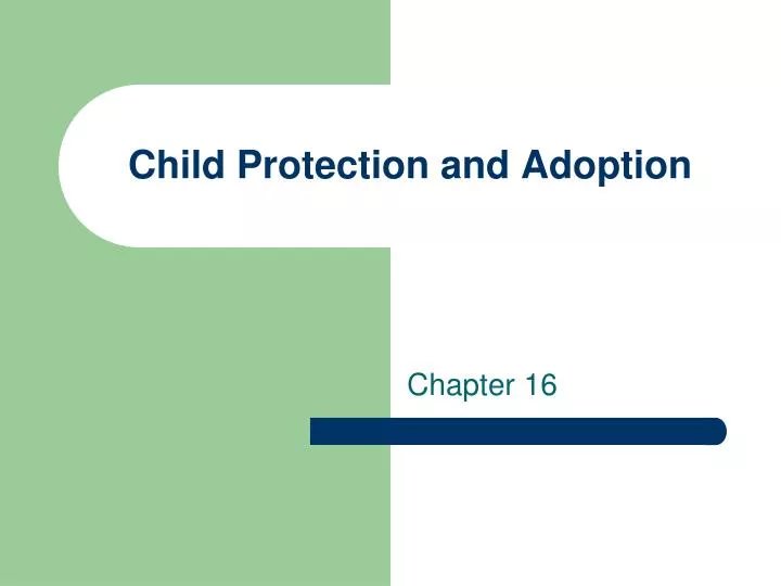 child protection and adoption