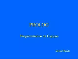 programmation en logique