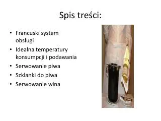 spis tre ci