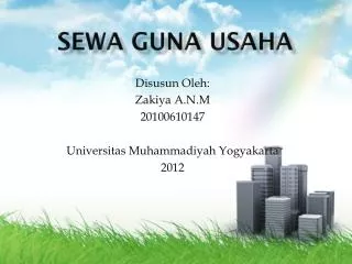 sewa guna usaha