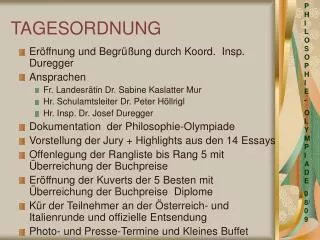 tagesordnung