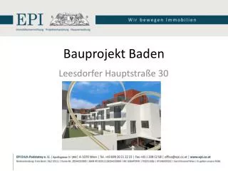 bauprojekt baden