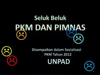 seluk beluk pkm dan pimnas