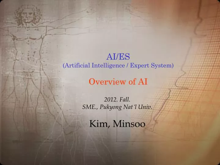 ai es artificial intelligence expert system overview of ai