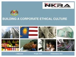 BUILDING A CORPORATE ETHICAL CULTURE