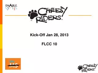 Kick-Off Jan 28, 2013 FLCC 10