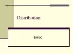 Distribution - slide 1