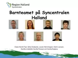 barnteamet p syncentralen halland