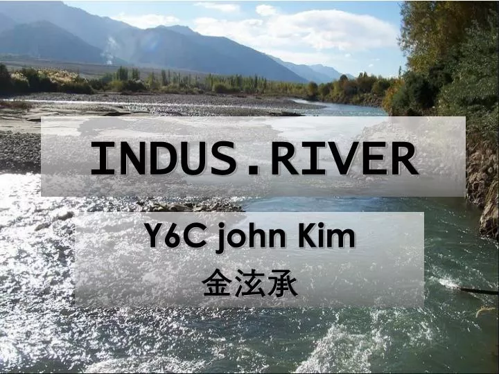 indus river