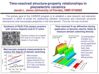 Macroscopic property measurements to assess the degree of domain switching