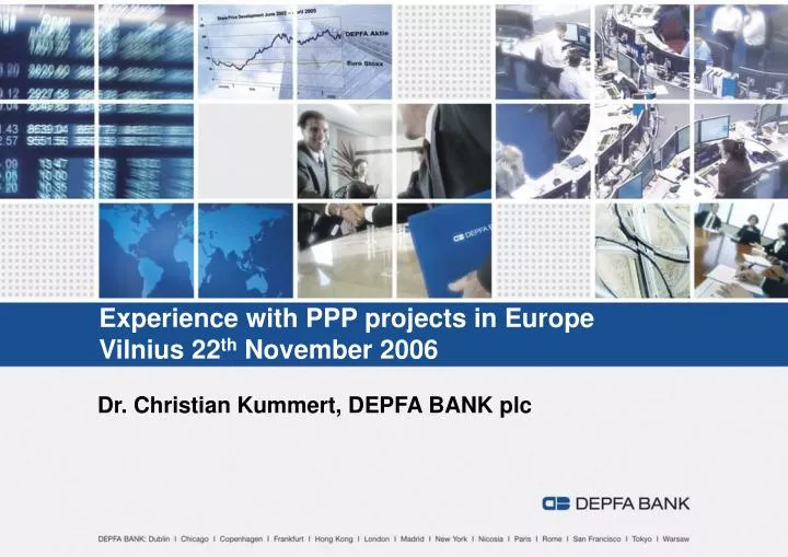 experience with ppp projects in europe vilnius 22 th november 2006