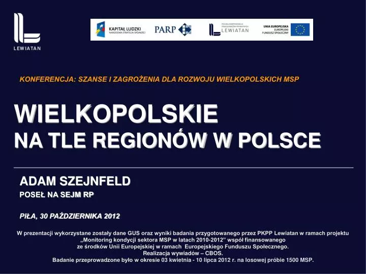 wielkopolskie na tle region w w polsce
