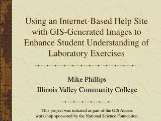 Mike Phillips Illinois Valley Community College