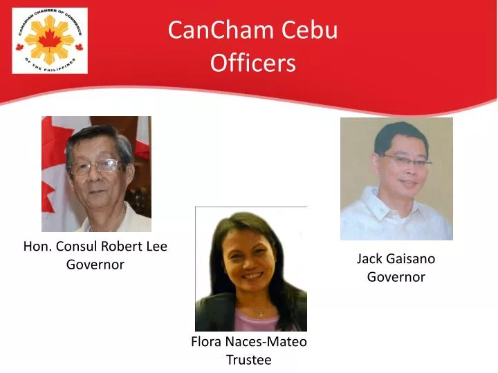 cancham cebu officers