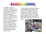 BASQUE CARNIVAL - slide 1