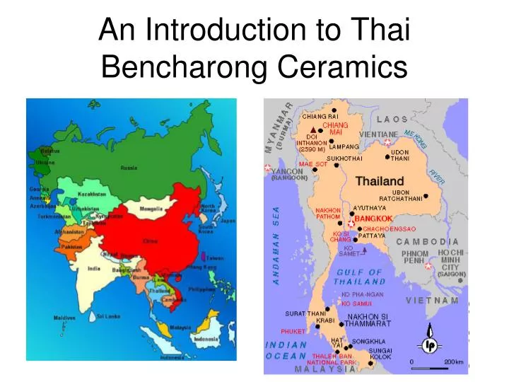 an introduction to thai bencharong ceramics