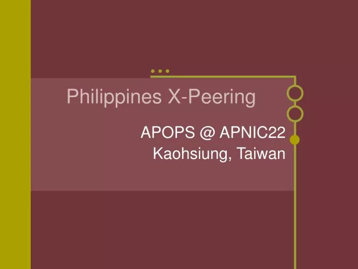 philippines x peering