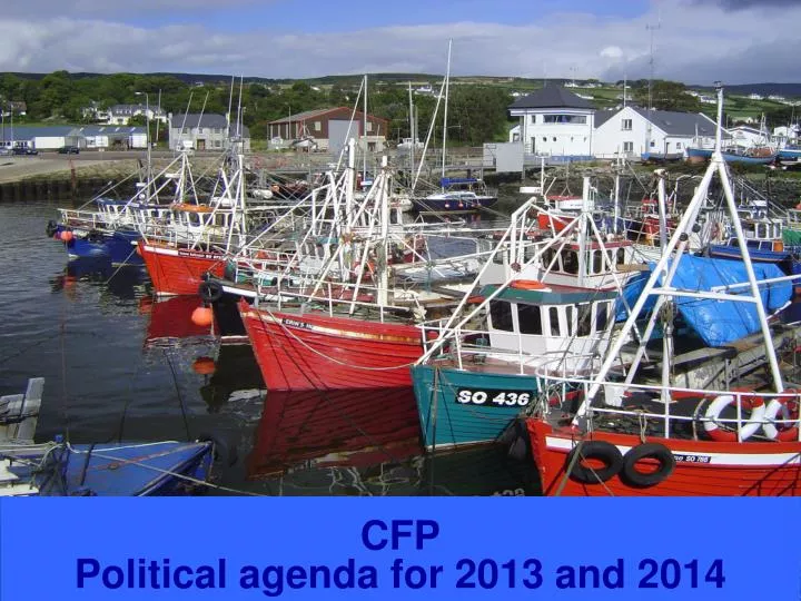 cfp political agenda for 2013 and 2014