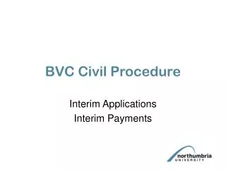 BVC Civil Procedure