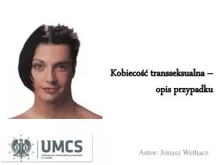 kobieco transseksualna opis przypadku