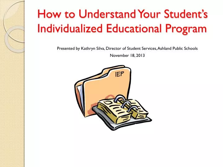 how to understand your student s individualized educational program