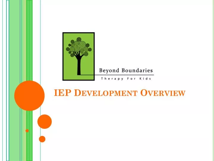 iep development overview