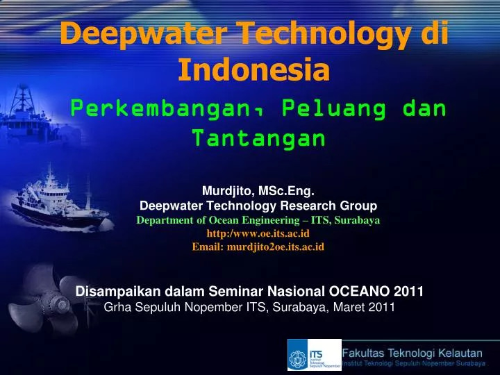 deepwater technology di indonesia