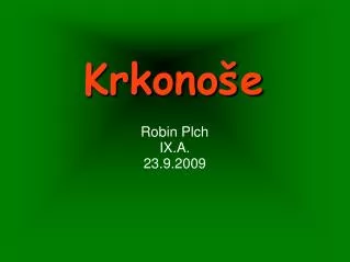 robin plch ix a 23 9 2009